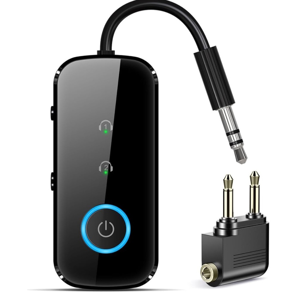 Black Bluetooth Audio Transmitter